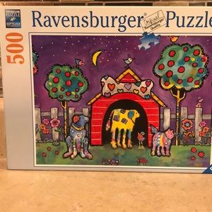 500 piece Ravensburger puzzle.